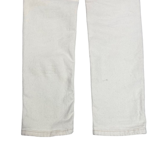 EVERLANE The Slim Fit Jeans Organic Cotton in Bone Cream Size 31 - Picture 7 of 10